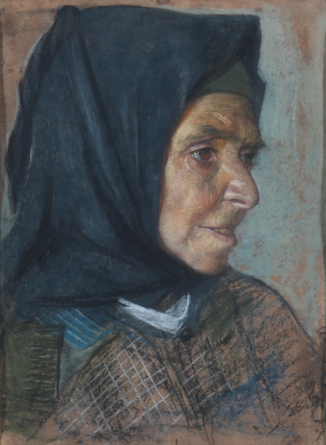 Figura 1 - Ritratto di un'anziana signora